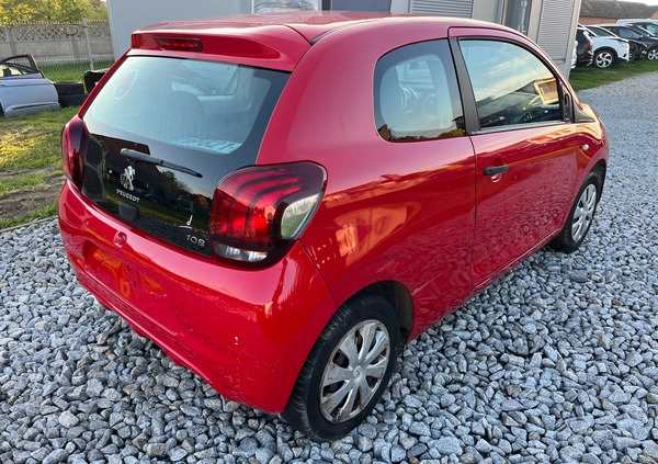 Peugeot 108 cena 14900 przebieg: 98000, rok produkcji 2015 z Brzesko małe 121
